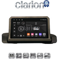CLARION GL71895 Οθόνη OEM Multimedia Αυτοκινήτου για BMW 3 series (E90-91-92) 2005-2012 (CarPlay/AndroidAuto/BT/GPS/WIFI/GPRS) electriclife