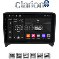 CLARION GL72078 Οθόνη OEM Multimedia Αυτοκινήτου για AUDI TT  2007 > 2014 (CarPlay/AndroidAuto/BT/GPS/WIFI/GPRS) electriclife