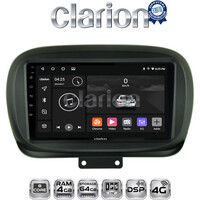 CLARION GL72199 Οθόνη OEM Multimedia Αυτοκινήτου για FIAT 500X 2014> (CarPlay/AndroidAuto/BT/GPS/WIFI/GPRS) electriclife