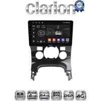 CLARION GL72323C Οθόνη OEM Multimedia Αυτοκινήτου για PEUGEOT 3008 2009>2016 & 206  2002>2006 (CarPlay/AndroidAuto/BT/GPS/WIFI/GPRS) electriclife