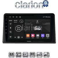 CLARION GL72326 Οθόνη OEM Multimedia Αυτοκινήτου για Renault Express 2023 > (CarPlay/AndroidAuto/BT/GPS/WIFI/GPRS) electriclife