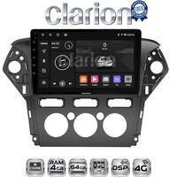 CLARION GL72368 Οθόνη OEM Multimedia Αυτοκινήτου για FORD MONDEO 2010 > 2013 (CarPlay/AndroidAuto/BT/GPS/WIFI/GPRS) electriclife