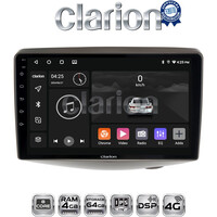 CLARION GL72402 Οθόνη OEM Multimedia Αυτοκινήτου για Toyota Yaris 1999 > 2004 (CarPlay/AndroidAuto/BT/GPS/WIFI/GPRS) electriclife
