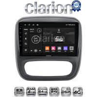 CLARION GL72706 Οθόνη OEM Multimedia Αυτοκινήτου για Opel Vivaro 2014 > 2020Renault Traffic 2014 > 2020Nissan NV300 2014 > 2020Fiat Talento 2014 > 2020Δείτε τί φίσα έχει το αυτοκίνητο πριν την αγορά της οθόνης. (CarPlay/AndroidA electriclife