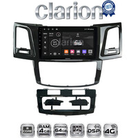 CLARION GL72820 Οθόνη OEM Multimedia Αυτοκινήτου για TOYOTA HILUX 2005>2016 (CarPlay/AndroidAuto/BT/GPS/WIFI/GPRS) electriclife