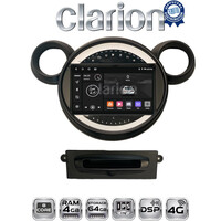 CLARION GL72835 Οθόνη OEM Multimedia Αυτοκινήτου για MINI Clubman '07>'14 & Countryman '10>'16 & Paceman '12>'16 & Cooper '07>'14 (CarPlay/AndroidAuto/BT/GPS/WIFI/GPRS) electriclife