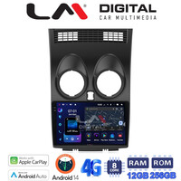 LM ZS8001 GPS Οθόνη OEM Multimedia Αυτοκινήτου για NISSAN QASHQAI 2007 > 2013 (CarPlay/AndroidAuto/BT/GPS/WIFI/GPRS) electriclife
