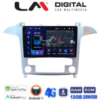 LM ZS8003 GPS Οθόνη OEM Multimedia Αυτοκινήτου για Ford S-Max 2006 > 2014 (CarPlay/AndroidAuto/BT/GPS/WIFI/GPRS) electriclife