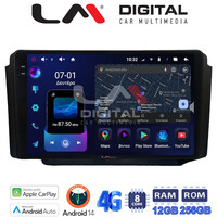 LM ZS8013 GPS Οθόνη OEM Multimedia Αυτοκινήτου για Ssangyong Rexton 2002>2006(CarPlay/AndroidAuto/BT/GPS/WIFI/GPRS) electriclife