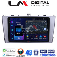 LM ZS8027 GPS Οθόνη OEM Multimedia Αυτοκινήτου για TOYOTA AVENSIS T27 2009 > 2016  (CarPlay/AndroidAuto/BT/GPS/WIFI/GPRS) electriclife