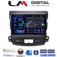 LM ZS8056 GPS Οθόνη OEM Multimedia Αυτοκινήτου για OUTLANDER, C CROSSER,4007 2006>2012 (CarPlay/AndroidAuto/BT/GPS/WIFI/GPRS) electriclife