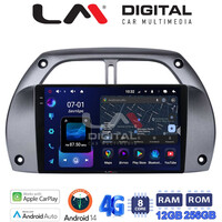 LM ZS8071 GPS Οθόνη OEM Multimedia Αυτοκινήτου για Toyota Rav 4 2001 > 2006 (CarPlay/AndroidAuto/BT/GPS/WIFI/GPRS) electriclife
