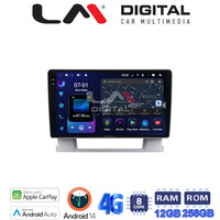 LM ZS8072 GPS Οθόνη OEM Multimedia Αυτοκινήτου για OPEL ASTRA J 2011>2015 (CarPlay/AndroidAuto/BT/GPS/WIFI/GPRS) electriclife