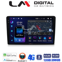 LM ZS8086 GPS Οθόνη OEM Multimedia Αυτοκινήτου για KIA CEED 2009>2012 (CarPlay/AndroidAuto/BT/GPS/WIFI/GPRS) electriclife