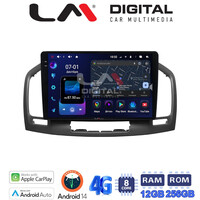 LM ZS8114 GPS Οθόνη OEM Multimedia Αυτοκινήτου για OPEL INSIGNIA 2007-2013 (CarPlay/AndroidAuto/BT/GPS/WIFI/GPRS) electriclife