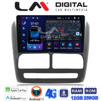 LM ZS8211 GPS Οθόνη OEM Multimedia Αυτοκινήτου για Fiat Doblo '10-'15 & Opel Combo'10-'15 (CarPlay/AndroidAuto/BT/GPS/WIFI/GPRS) electriclife