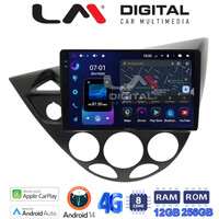 LM ZS8236 GPS Οθόνη OEM Multimedia Αυτοκινήτου για Ford Focus 1998 > 2004 (CarPlay/AndroidAuto/BT/GPS/WIFI/GPRS) electriclife