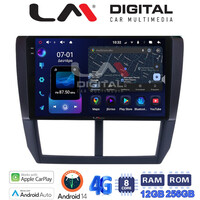 LM ZS8272 GPS Οθόνη OEM Multimedia Αυτοκινήτου για SUBARU IMPREZA-FORESTER 2009>2012 (CarPlay/AndroidAuto/BT/GPS/WIFI/GPRS) electriclife