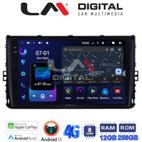 LM ZS8284 GPS Οθόνη OEM Multimedia Αυτοκινήτου για VW T-ROC & T-CROSS 2017>  (CarPlay/AndroidAuto/BT/GPS/WIFI/GPRS) electriclife