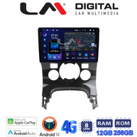 LM ZS8323C GPS Οθόνη OEM Multimedia Αυτοκινήτου για PEUGEOT 3008 2009>2016 & 206  2002>2006 (CarPlay/AndroidAuto/BT/GPS/WIFI/GPRS) electriclife