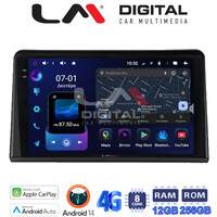 LM ZS8326 GPS Οθόνη OEM Multimedia Αυτοκινήτου για Renault Express 2023 > (CarPlay/AndroidAuto/BT/GPS/WIFI/GPRS) electriclife