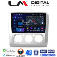 LM ZS8329 GPS Οθόνη OEM Multimedia Αυτοκινήτου για FORD FOCUS 2004>2012 (CarPlay/AndroidAuto/BT/GPS/WIFI/GPRS) electriclife