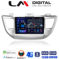 LM ZS8361 GPS Οθόνη OEM Multimedia Αυτοκινήτου για Hyundai Tucson 2015 < 2019 (CarPlay/AndroidAuto/BT/GPS/WIFI/GPRS) electriclife