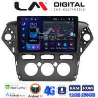 LM ZS8368 GPS Οθόνη OEM Multimedia Αυτοκινήτου για FORD MONDEO 2010 > 2013 (CarPlay/AndroidAuto/BT/GPS/WIFI/GPRS) electriclife