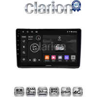 CLARION GL71892 Οθόνη OEM Multimedia Αυτοκινήτου για Opel Vivaro - Renault Trafic - Nissan Primastar 2002 > 2009 (CarPlay/AndroidAuto/BT/GPS/WIFI/GPRS) electriclife