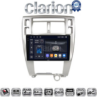 CLARION GL74006 Οθόνη OEM Multimedia Αυτοκινήτου για Hyundai Tucson 2004 > 2010 (CarPlay/AndroidAuto/BT/GPS/WIFI/GPRS) electriclife