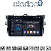 CLARION GL74063 Οθόνη OEM Multimedia Αυτοκινήτου για TOYOTA COROLLA 2006>2012  (CarPlay/AndroidAuto/BT/GPS/WIFI/GPRS) electriclife