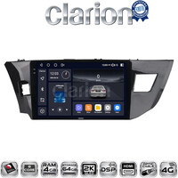 CLARION GL74126 Οθόνη OEM Multimedia Αυτοκινήτου για TOYOTA COROLLA 2013>2016 (CarPlay/AndroidAuto/BT/GPS/WIFI/GPRS) electriclife