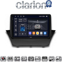 CLARION GL74152 Οθόνη OEM Multimedia Αυτοκινήτου για FORD FIESTA 2008>2009 (CarPlay/AndroidAuto/BT/GPS/WIFI/GPRS) electriclife