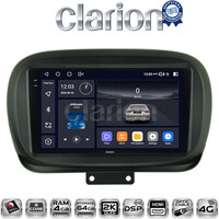CLARION GL74199 Οθόνη OEM Multimedia Αυτοκινήτου για FIAT 500X 2014> (CarPlay/AndroidAuto/BT/GPS/WIFI/GPRS) electriclife