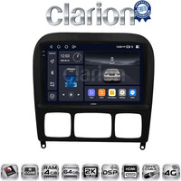 CLARION GL74220 Οθόνη OEM Multimedia Αυτοκινήτου για MERCEDES S (W220) 1998>2005  (CarPlay/AndroidAuto/BT/GPS/WIFI/GPRS) electriclife