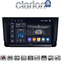 CLARION GL74222 Οθόνη OEM Multimedia Αυτοκινήτου για Seat Ibiza - Arona 2018> (CarPlay/AndroidAuto/BT/GPS/WIFI/GPRS) electriclife