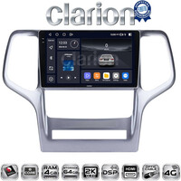 CLARION GL74234 Οθόνη OEM Multimedia Αυτοκινήτου για Jeep Gran Cherokee 2011 > 2013 (CarPlay/AndroidAuto/BT/GPS/WIFI/GPRS) electriclife