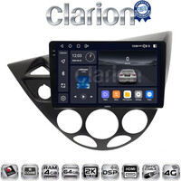 CLARION GL74236 Οθόνη OEM Multimedia Αυτοκινήτου για Ford Focus 1998 > 2004 (CarPlay/AndroidAuto/BT/GPS/WIFI/GPRS) electriclife