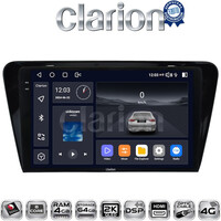 CLARION GL74279 Οθόνη OEM Multimedia Αυτοκινήτου για SKODA OCTAVIA 7 2013> 2020 (CarPlay/AndroidAuto/BT/GPS/WIFI/GPRS) electriclife