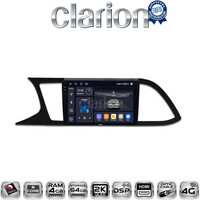 CLARION GL74306 Οθόνη OEM Multimedia Αυτοκινήτου για SEAT LEON 2012>  (CarPlay/AndroidAuto/BT/GPS/WIFI/GPRS) electriclife