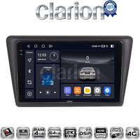 CLARION GL74327 Οθόνη OEM Multimedia Αυτοκινήτου για Skoda Rapid Spaceback 2014 > (CarPlay/AndroidAuto/BT/GPS/WIFI/GPRS) electriclife