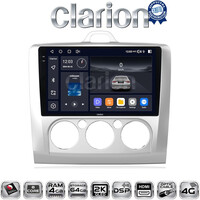 CLARION GL74329 Οθόνη OEM Multimedia Αυτοκινήτου για FORD FOCUS 2004>2012 (CarPlay/AndroidAuto/BT/GPS/WIFI/GPRS) electriclife
