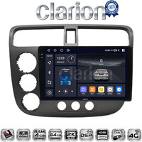 CLARION GL74373 Οθόνη OEM Multimedia Αυτοκινήτου για HONDA CIVIC 4πορτο 2001 > 2006 (CarPlay/AndroidAuto/BT/GPS/WIFI/GPRS) electriclife