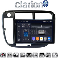 CLARION GL74377 Οθόνη OEM Multimedia Αυτοκινήτου για Honda Civic 1999 > 2001 (CarPlay/AndroidAuto/BT/GPS/WIFI/GPRS) electriclife