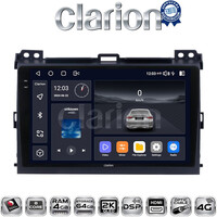 CLARION GL74384 Οθόνη OEM Multimedia Αυτοκινήτου για TOYOTA LANDCRUISER J100 2003>2009   (CarPlay/AndroidAuto/BT/GPS/WIFI/GPRS) electriclife