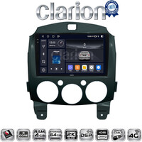 CLARION GL74430 Οθόνη OEM Multimedia Αυτοκινήτου για MAZDA 2 2007>2014 (CarPlay/AndroidAuto/BT/GPS/WIFI/GPRS) electriclife