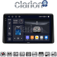 CLARION GL74434 Οθόνη OEM Multimedia Αυτοκινήτου για DACIA DUSTER 2019> (CarPlay/AndroidAuto/BT/GPS/WIFI/GPRS) electriclife