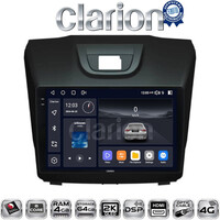 CLARION GL74435 Οθόνη OEM Multimedia Αυτοκινήτου για ISUZU DMAX 2012> (CarPlay/AndroidAuto/BT/GPS/WIFI/GPRS) electriclife