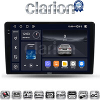 CLARION GL74452 Οθόνη OEM Multimedia Αυτοκινήτου για Ford Fiesta 2019> (CarPlay/AndroidAuto/BT/GPS/WIFI/GPRS) electriclife