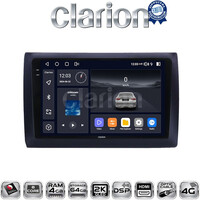 CLARION GL74466 Οθόνη OEM Multimedia Αυτοκινήτου για Fiat Stilo 2001 > 2007 (CarPlay/AndroidAuto/BT/GPS/WIFI/GPRS) electriclife